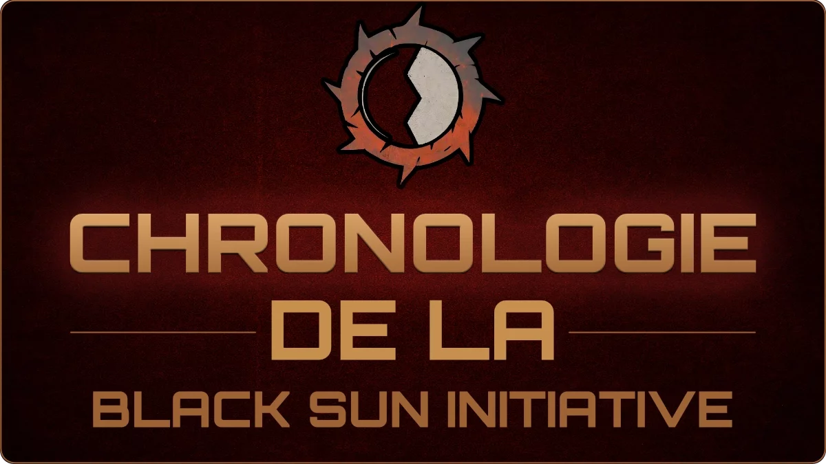 Chronologie de la Black Sun Initiative